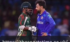 Afghanistan National Cricket Team vs England Cricket Team Match Scorecard
