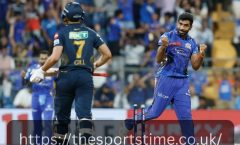 Mumbai Indians Vs Gujarat Titans Match Scorecard