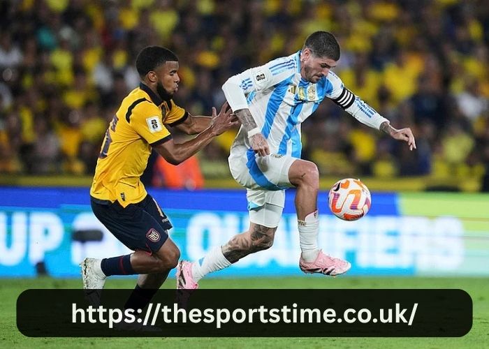 Ecuador National Football Team Vs Argentina National Football Team Lineups