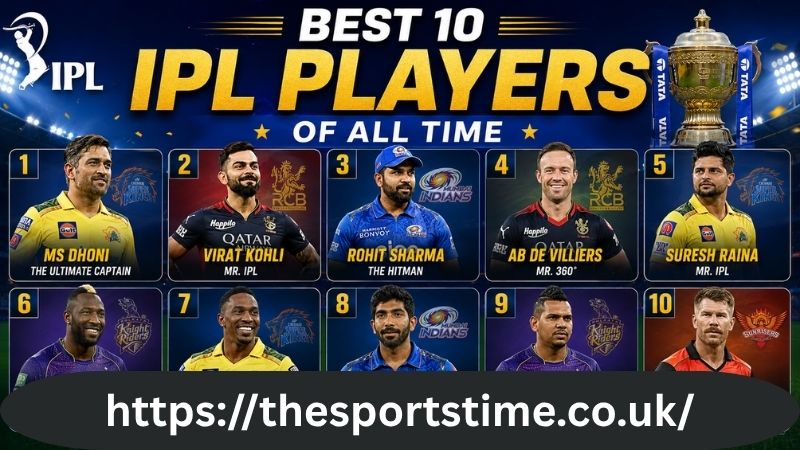 Best 10 IPL Players of All Time